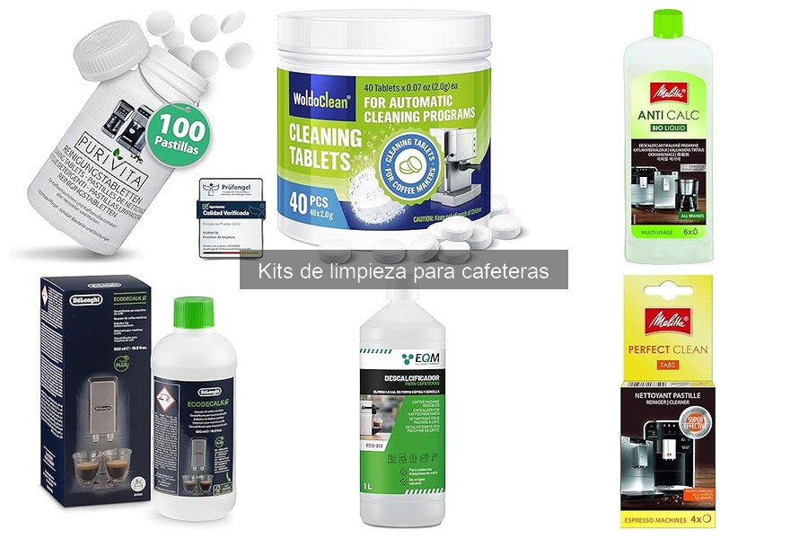 Beneficios de usar un kit de limpieza para cafeteras