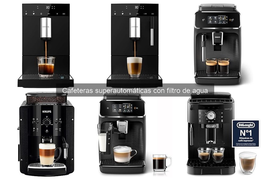 Beneficios del filtro de agua en cafeteras superautomáticas