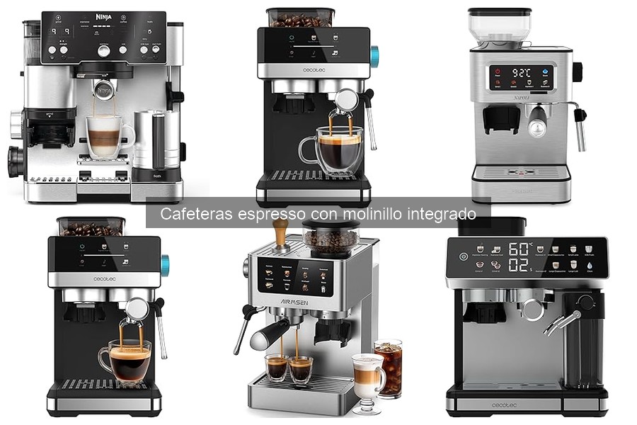Café ideal para tu cafetera espresso con molinillo integrado