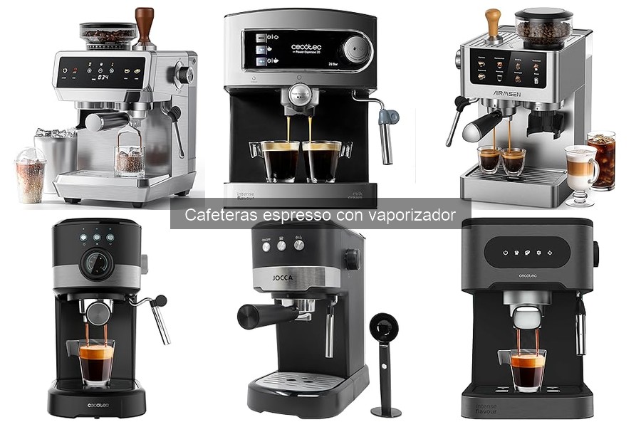 Cafeteras Espresso con Vaporizador: Eficiencia Energética