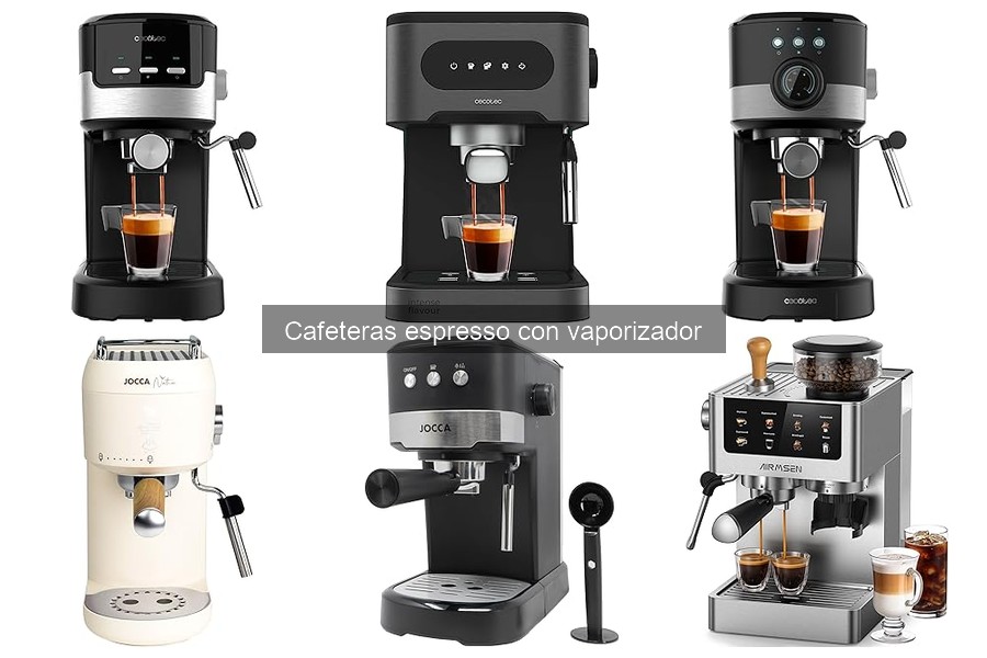 Cafeteras espresso con vaporizador recomendadas para principiantes