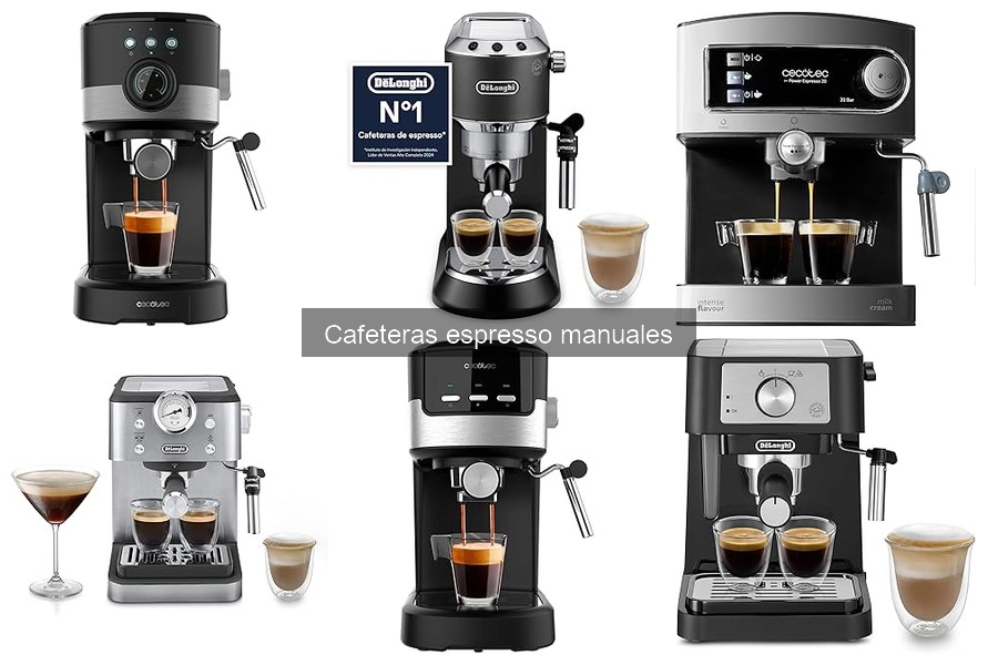 Cafeteras espresso manuales en oferta: Mejores lugares para comprar