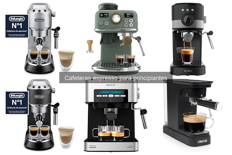 Cafeteras espresso para principiantes: ¿Cuál elegir?