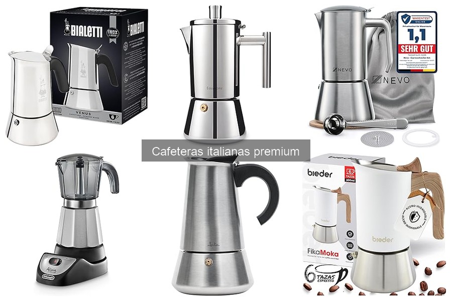 Cafeteras Italianas Premium: Características y Ventajas