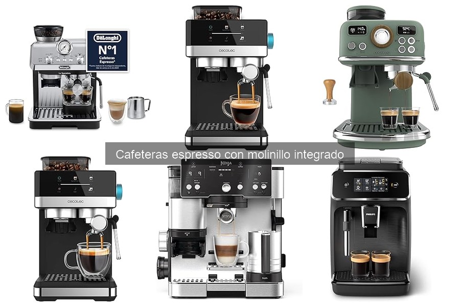 Características de Cafeteras Espresso con Molinillo Integrado