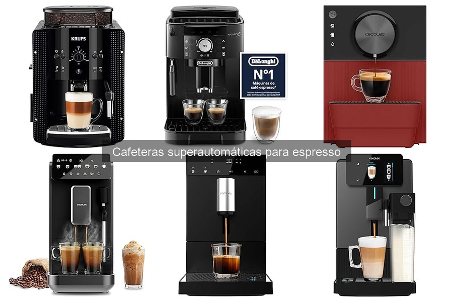 Características esenciales de cafeteras superautomáticas