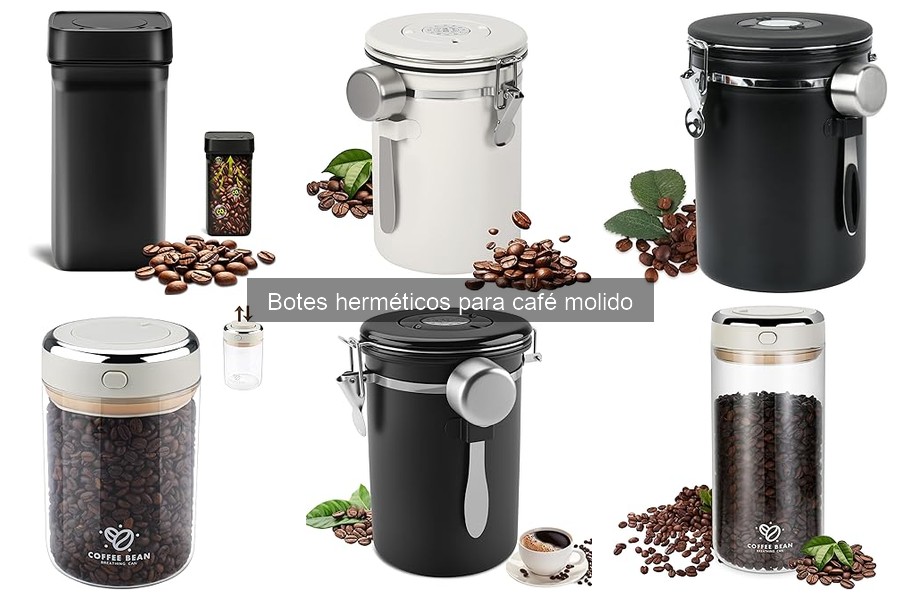 Cómo almacenar café molido en botes herméticos correctamente