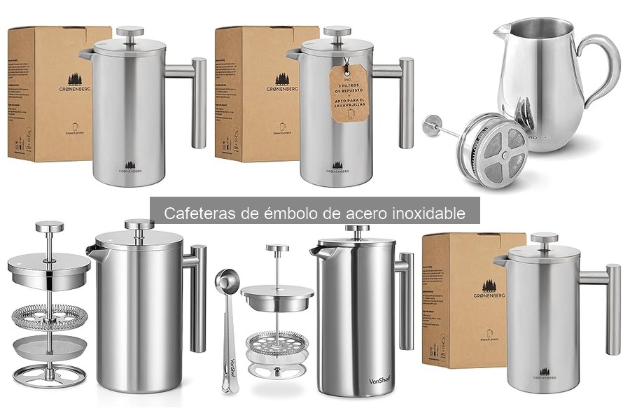 Cómo el acero inoxidable afecta el sabor del café en cafeteras