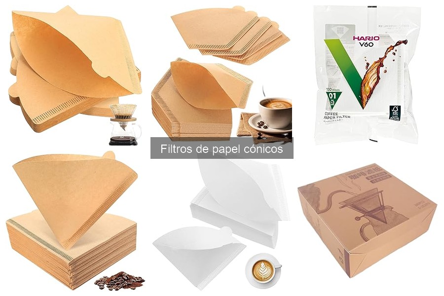 Cómo elegir el mejor filtro de papel cónico para tu cafetera