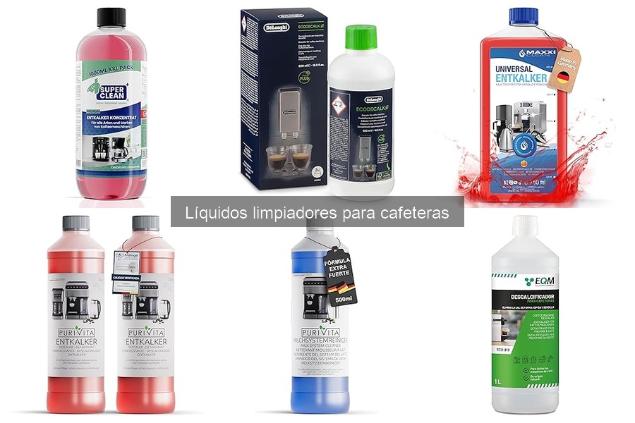 Cómo elegir el mejor líquido limpiador para tu cafetera
