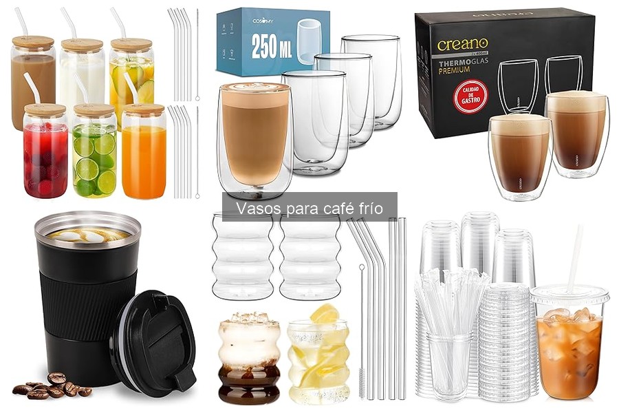 Cómo elegir el vaso perfecto para café frío