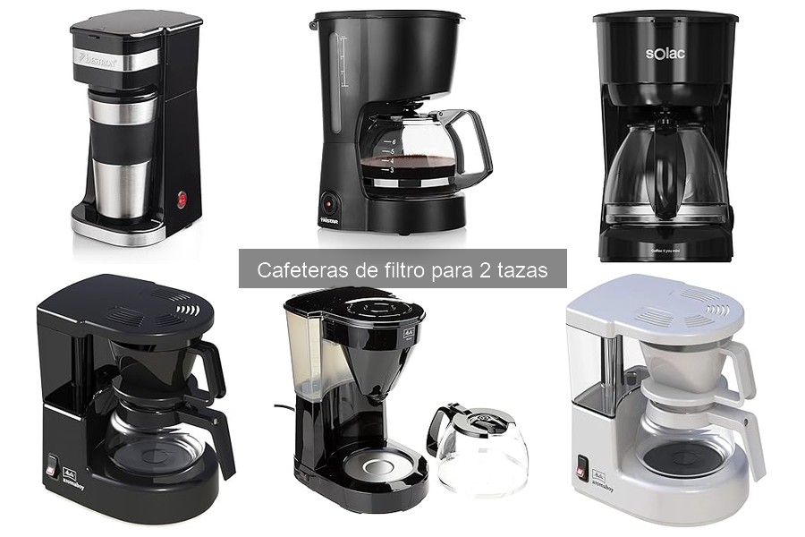 Cómo elegir la cafetera de filtro perfecta para 2 tazas
