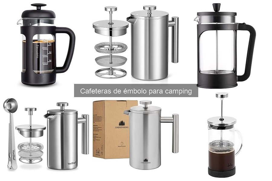 Cómo elegir la mejor cafetera de émbolo para camping