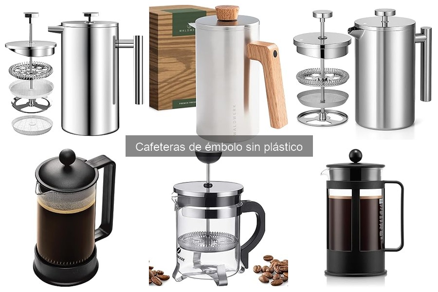 Cómo elegir la mejor cafetera de émbolo sin plástico