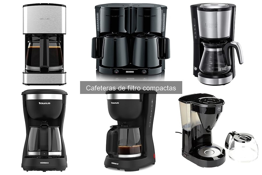 Cómo elegir la mejor cafetera de filtro compacta