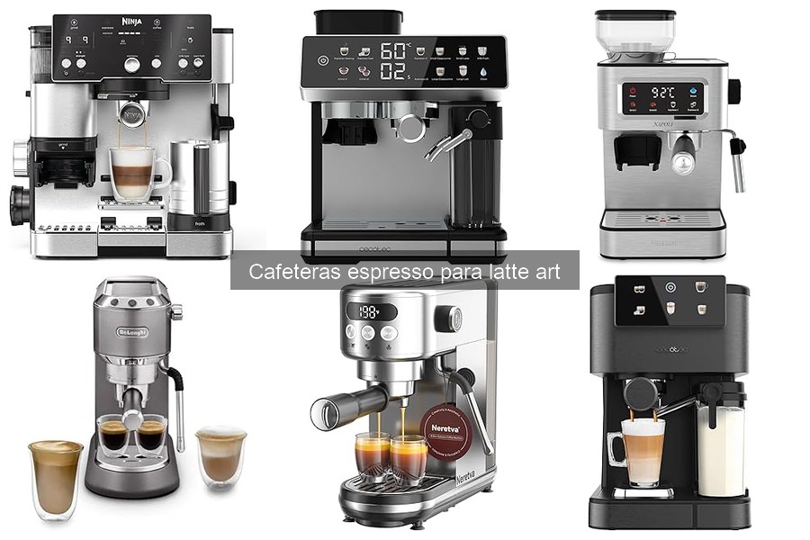 Cómo elegir la mejor cafetera espresso para latte art
