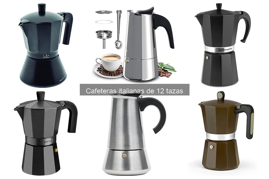 Cómo elegir la mejor cafetera italiana de 12 tazas