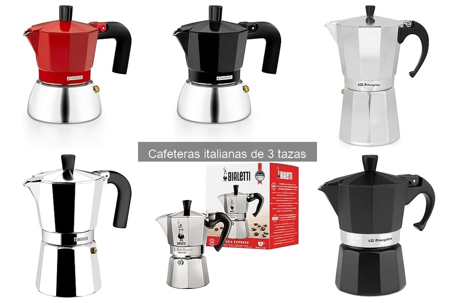 Cómo elegir la mejor cafetera italiana de 3 tazas
