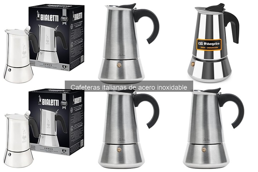 Cómo elegir la mejor cafetera italiana de acero inoxidable