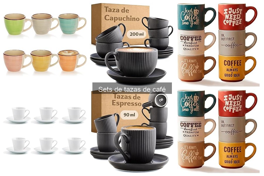 Cómo elegir sets de tazas de café según tu decoración