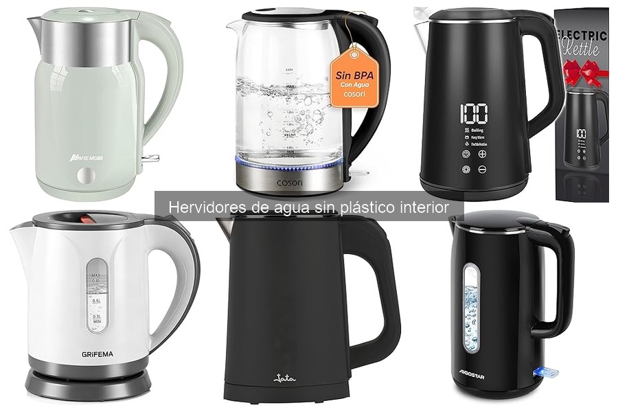 Cómo elegir un hervidor de agua sin plástico interior