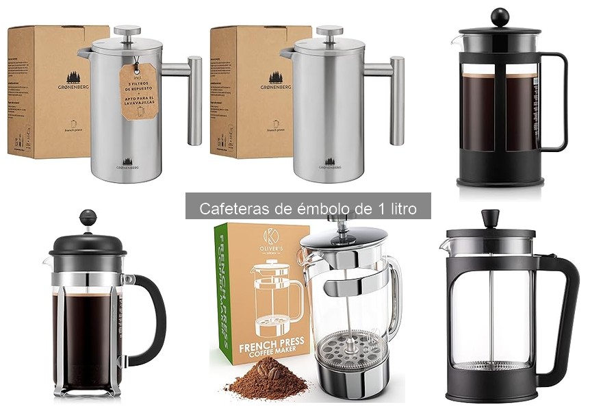 Cómo hacer café frío en cafetera de émbolo de 1 litro