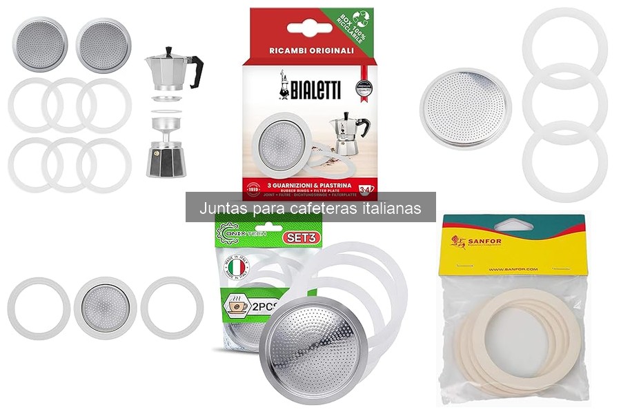 Cómo instalar la junta en una cafetera italiana fácilmente