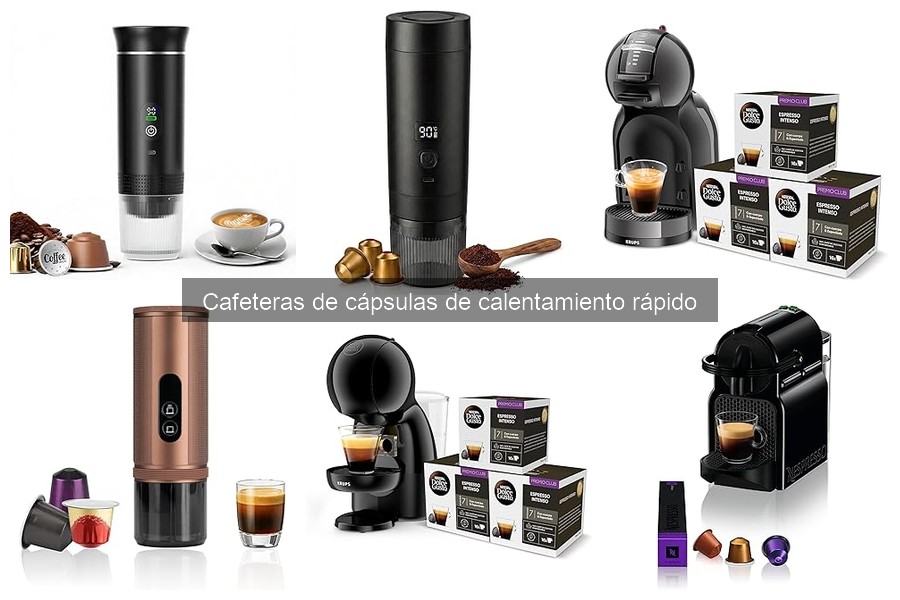 Cómo limpiar tu cafetera de cápsulas de calentamiento rápido