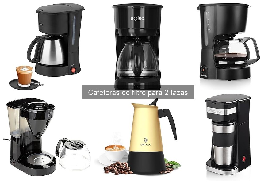 Cómo limpiar y mantener tu cafetera de filtro para 2 tazas