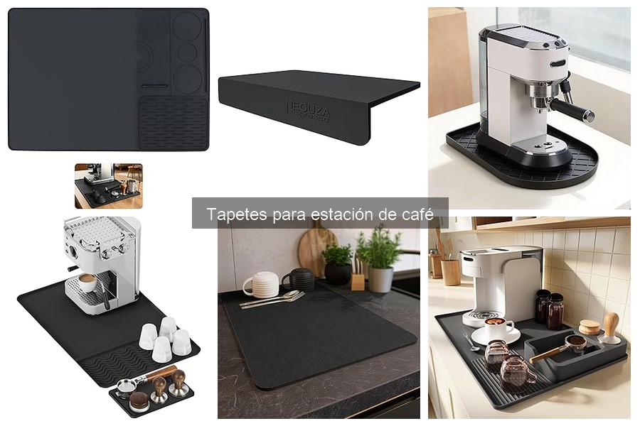 Cómo limpiar y mantener tu tapete para estación de café