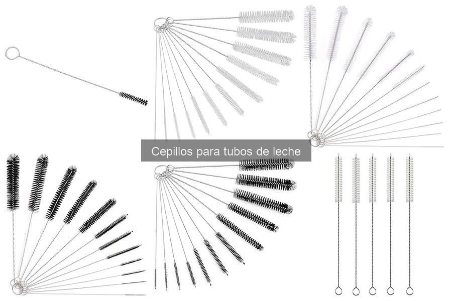 Cómo Limpiar y Mantener un Cepillo para Tubos de Leche