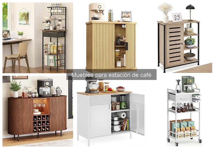 Cómo mantener muebles de estación de café en perfectas condiciones