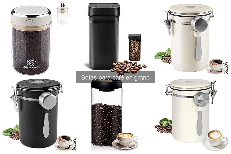 Cómo mantener y limpiar botes para café en grano