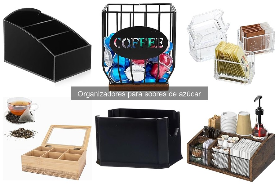 Cómo Organizar Sobres de Azúcar en la Cocina Eficazmente