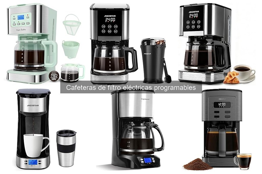 Cómo programar tu cafetera de filtro eléctrica fácilmente