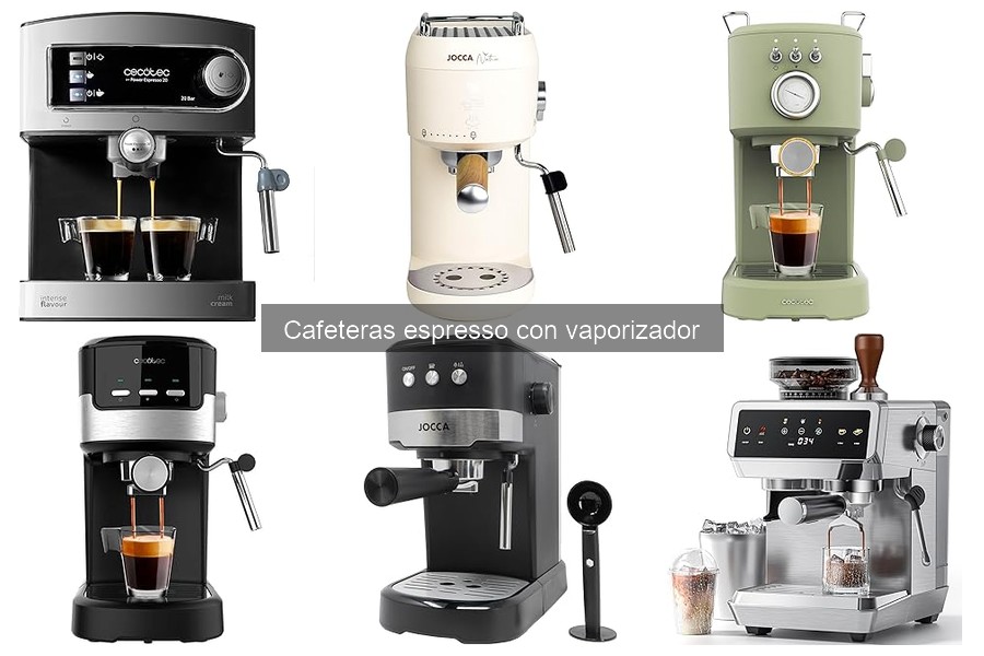Cómo solucionar problemas de vapor en cafeteras espresso