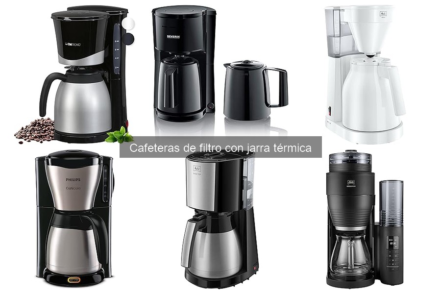 Cómo usar cafetera de filtro con jarra térmica correctamente