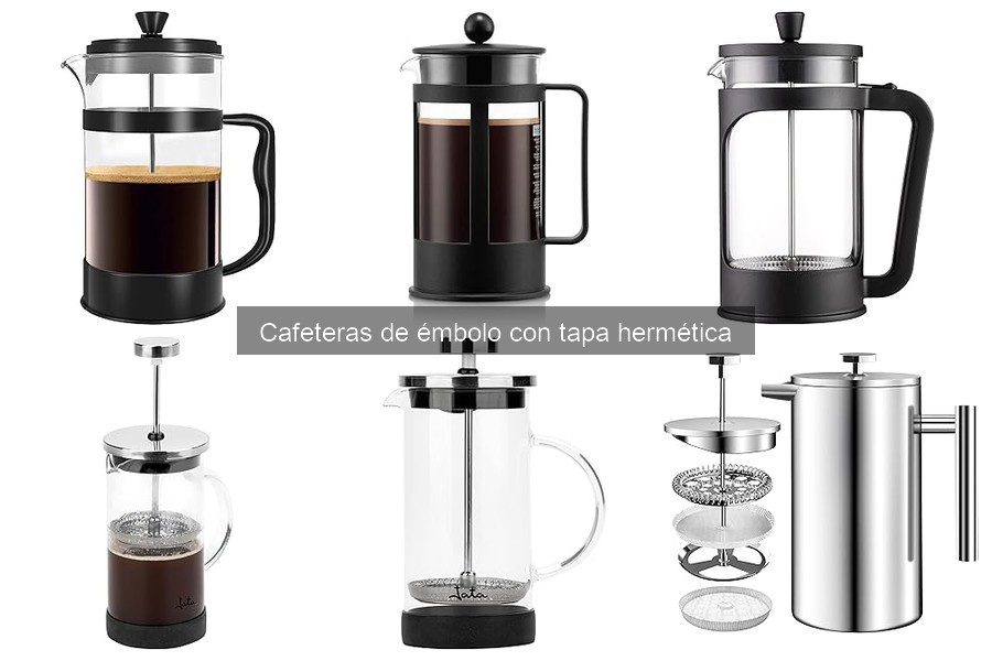 Cómo usar correctamente una cafetera de émbolo hermética