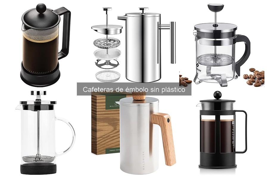 Cómo usar correctamente una cafetera de émbolo sin plástico
