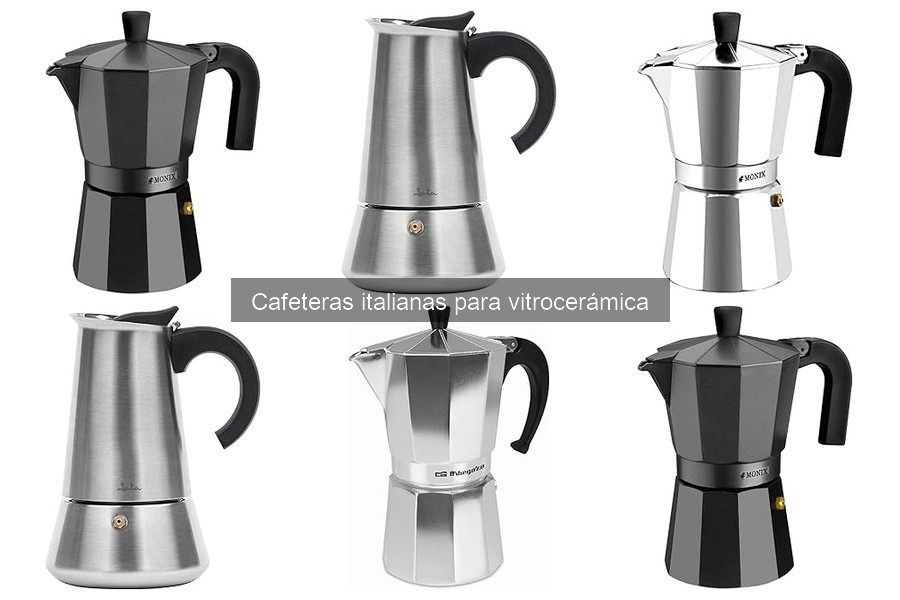 Cómo usar correctamente una cafetera italiana en vitrocerámica
