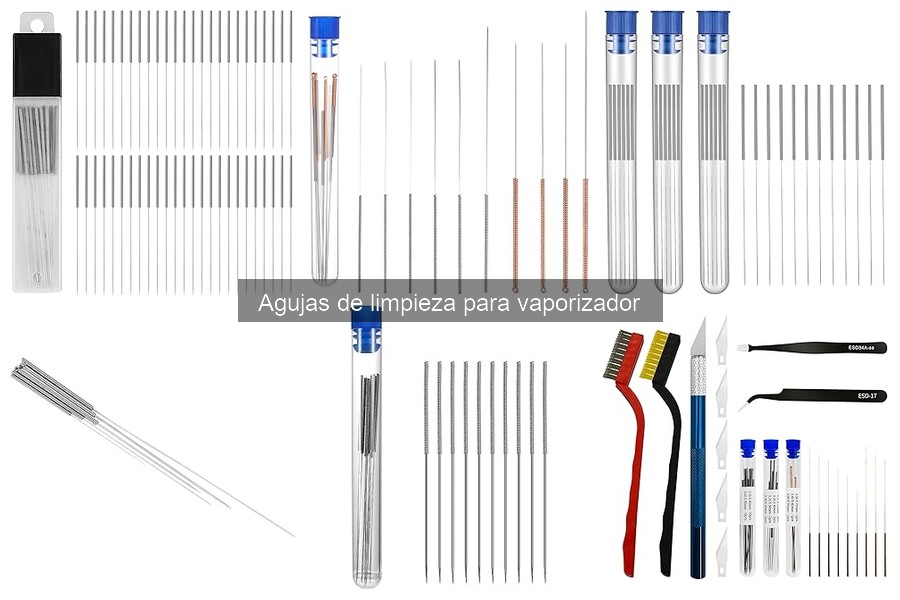 Cómo usar la aguja de limpieza para vaporizador correctamente