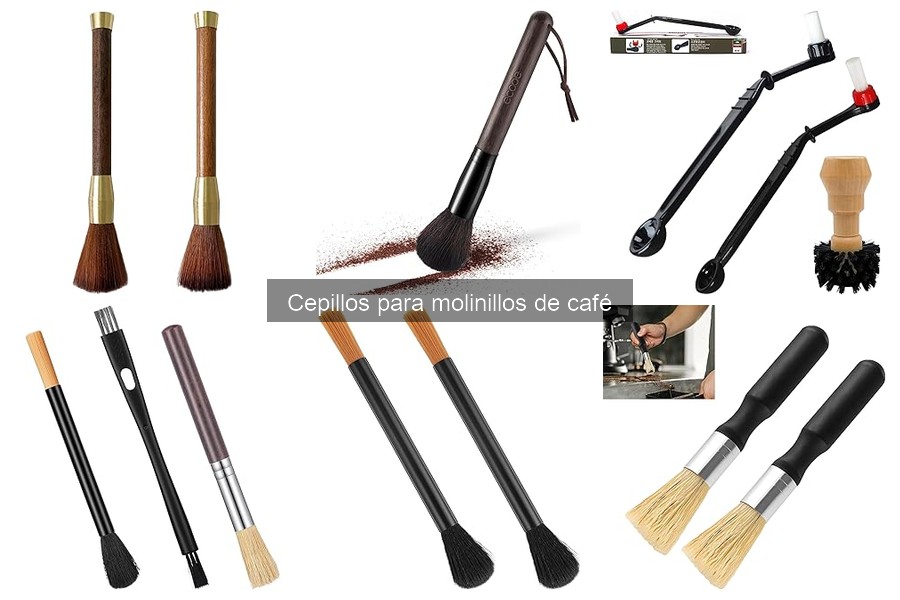 Cómo usar un cepillo para molinillos de café correctamente