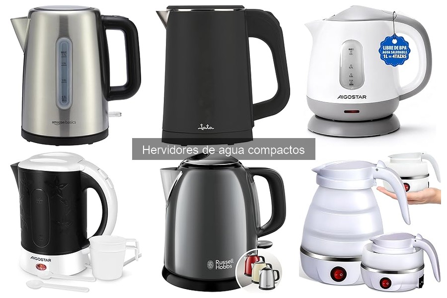 Cómo usar un hervidor de agua compacto: Tips y técnicas