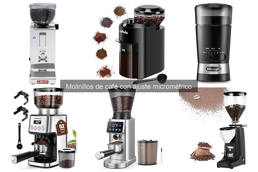 Cómo usar un molinillo de café con ajuste micrométrico