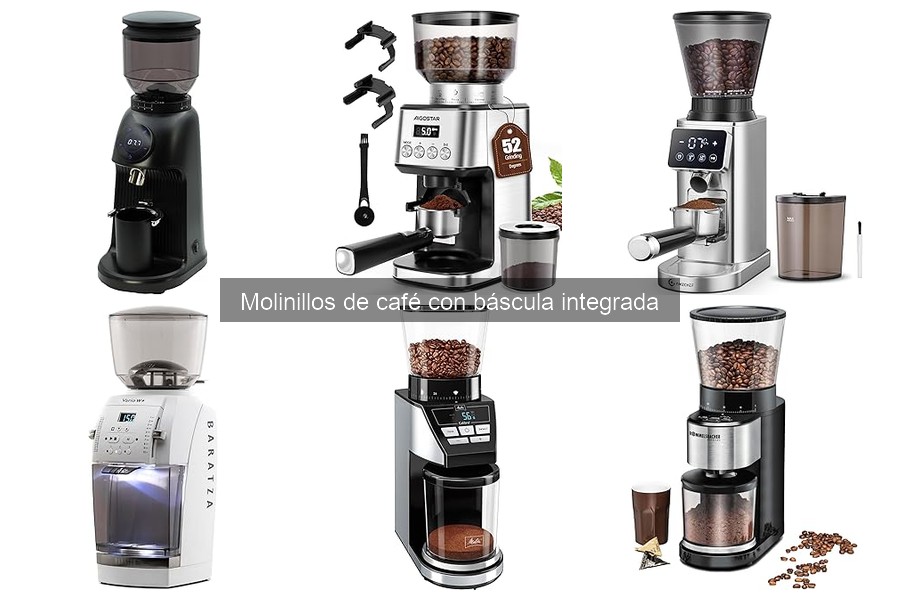 Cómo usar un molinillo de café con báscula integrada correctamente