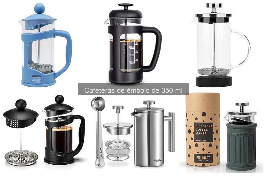 Cómo usar una cafetera de émbolo de 350 ml correctamente