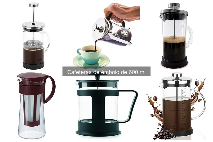 Cómo usar una cafetera de émbolo de 600 ml correctamente