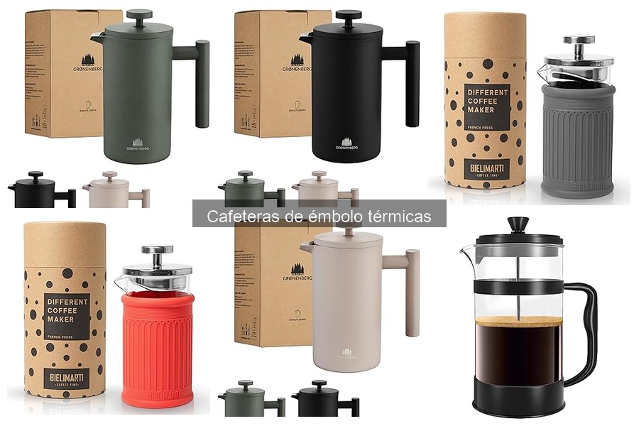 Cómo usar una cafetera de émbolo térmica correctamente