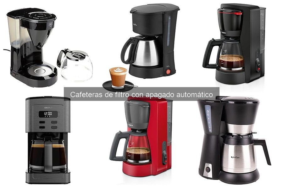 Cómo usar una cafetera de filtro con apagado automático