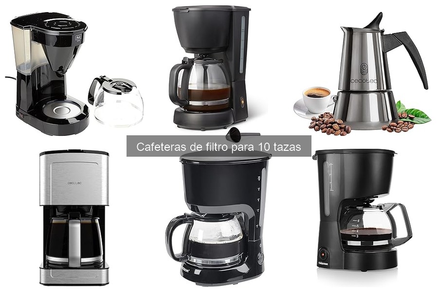 Cómo usar una cafetera de filtro de 10 tazas fácilmente